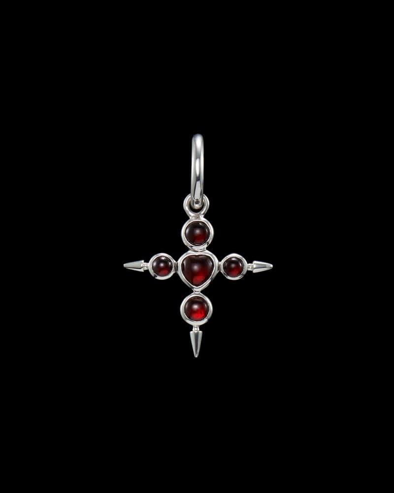 Silver - Mozambique Garnet