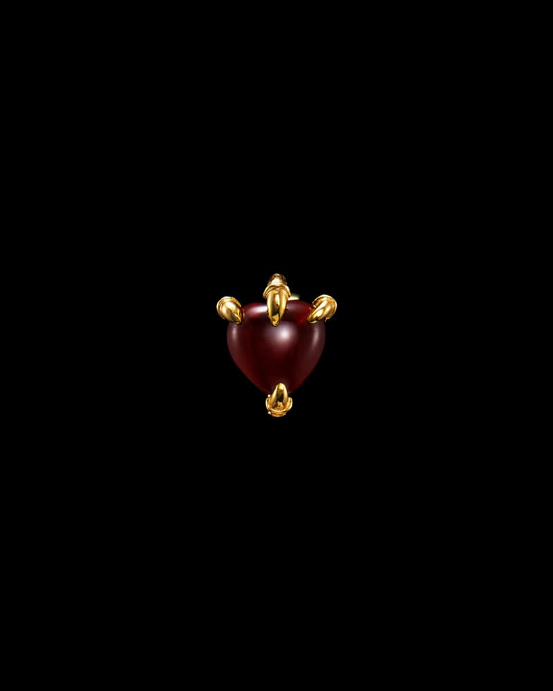 Gold-plated Silver - Mozambique Garnet