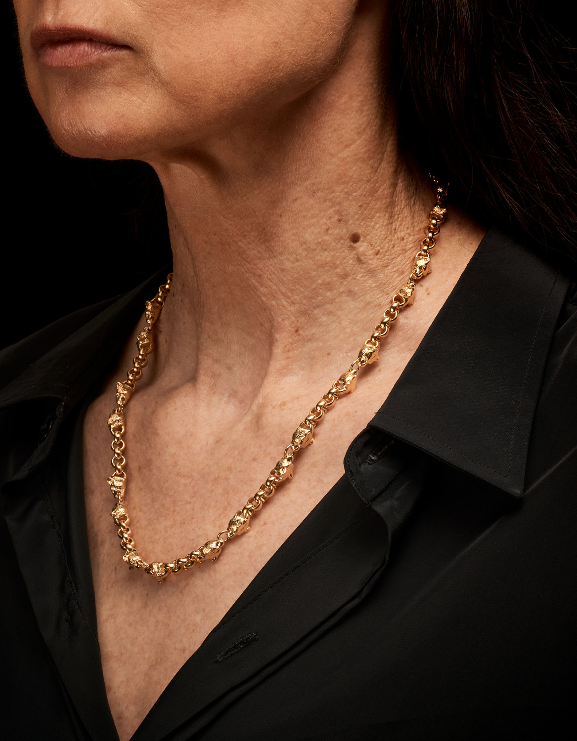 Lynx Chain Necklace-image-2