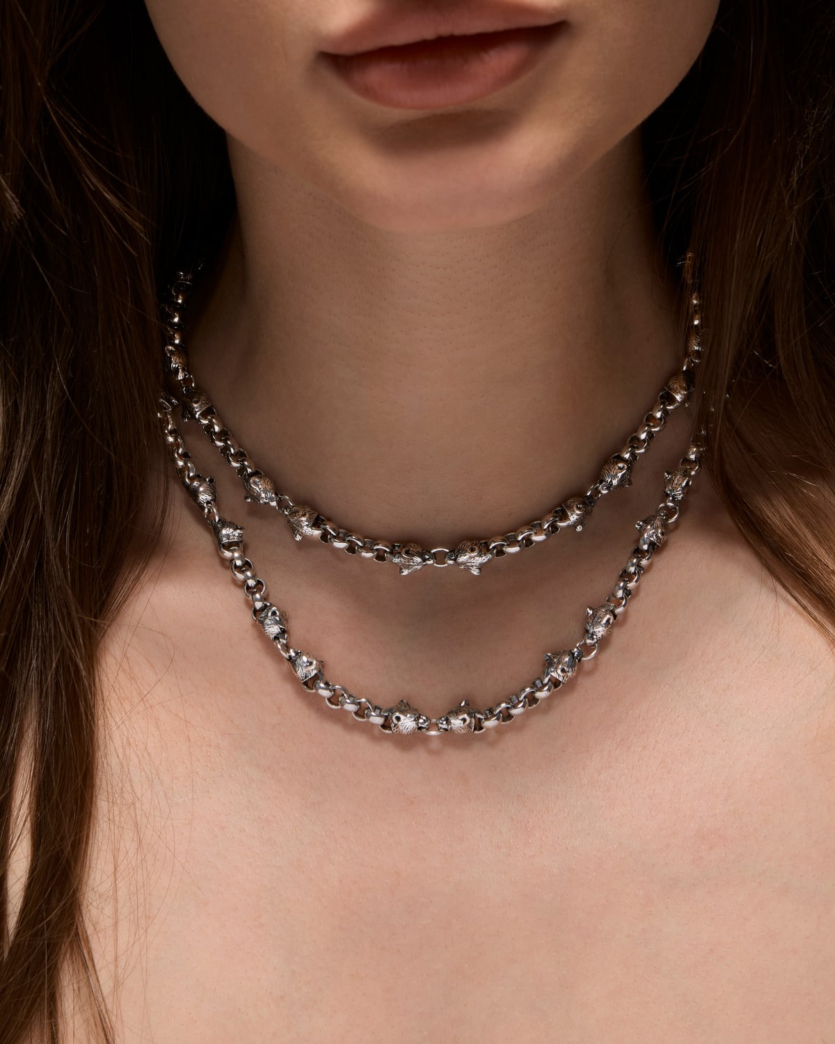 Lynx Chain Necklace-image-3