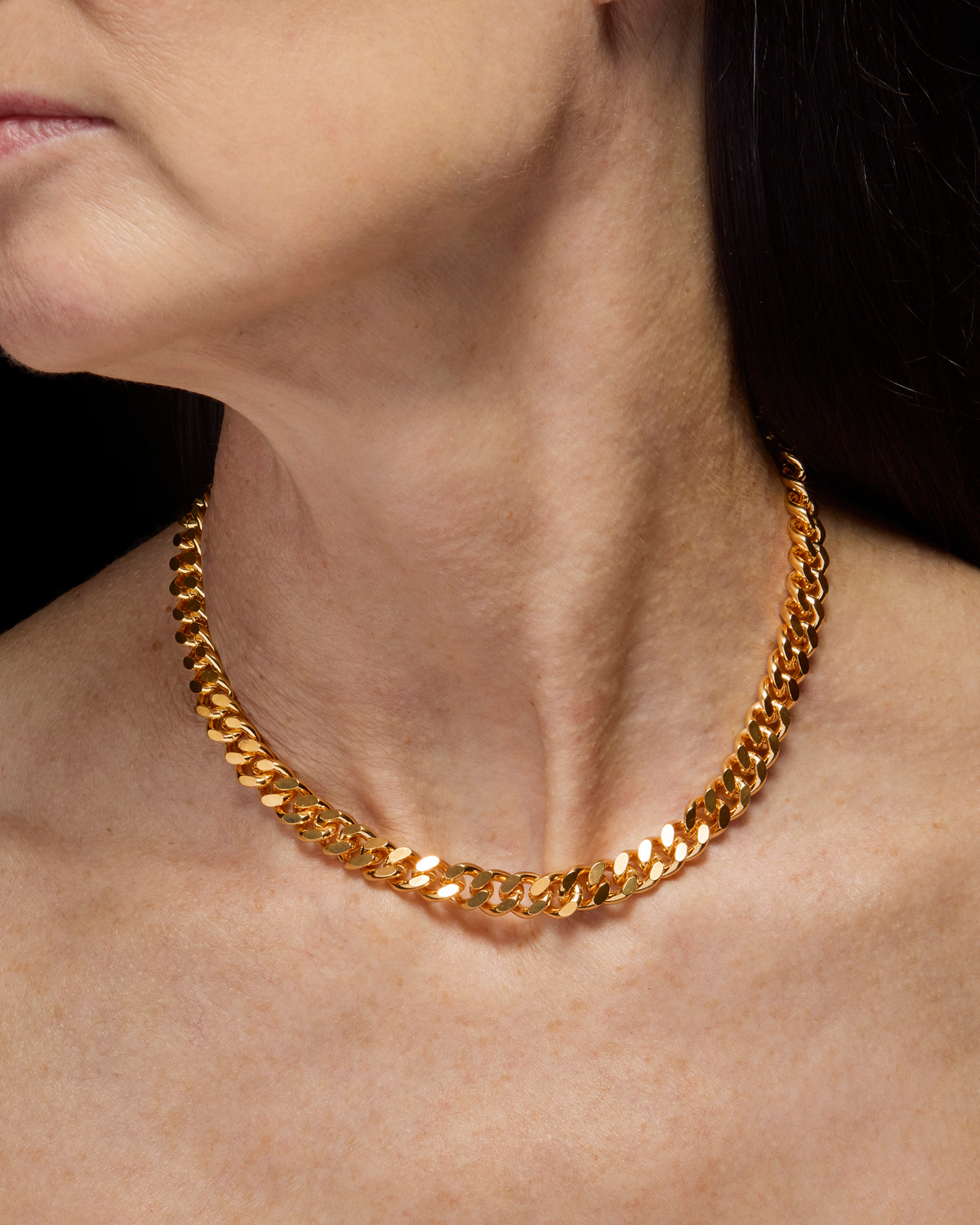 Claw Faceted Necklace-image-3
