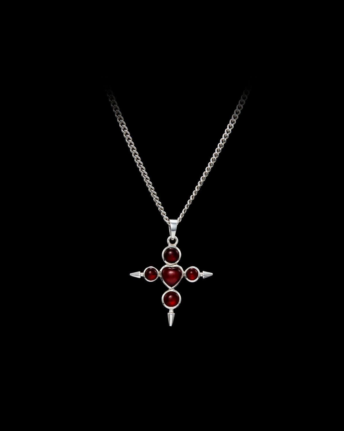 Empress Garnet Necklace-image-0