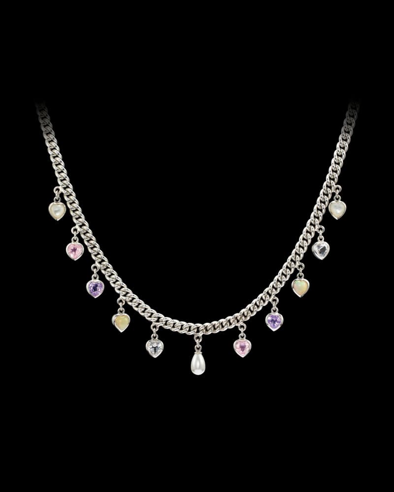 Silver - Various stones