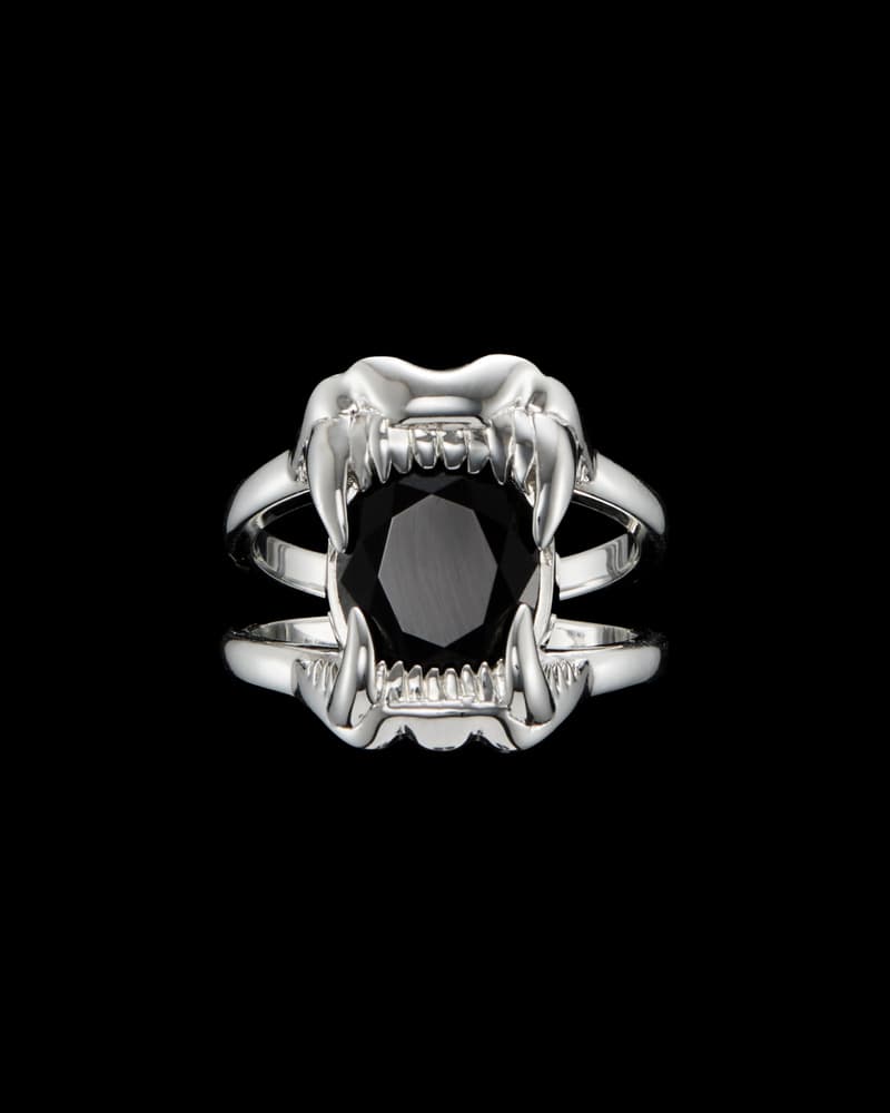 Silver - Black Spinel