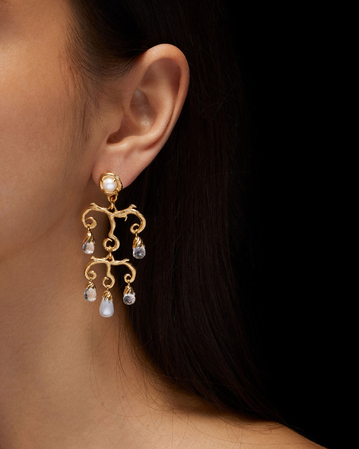 Secret Garden Chandelier Earring-image-2