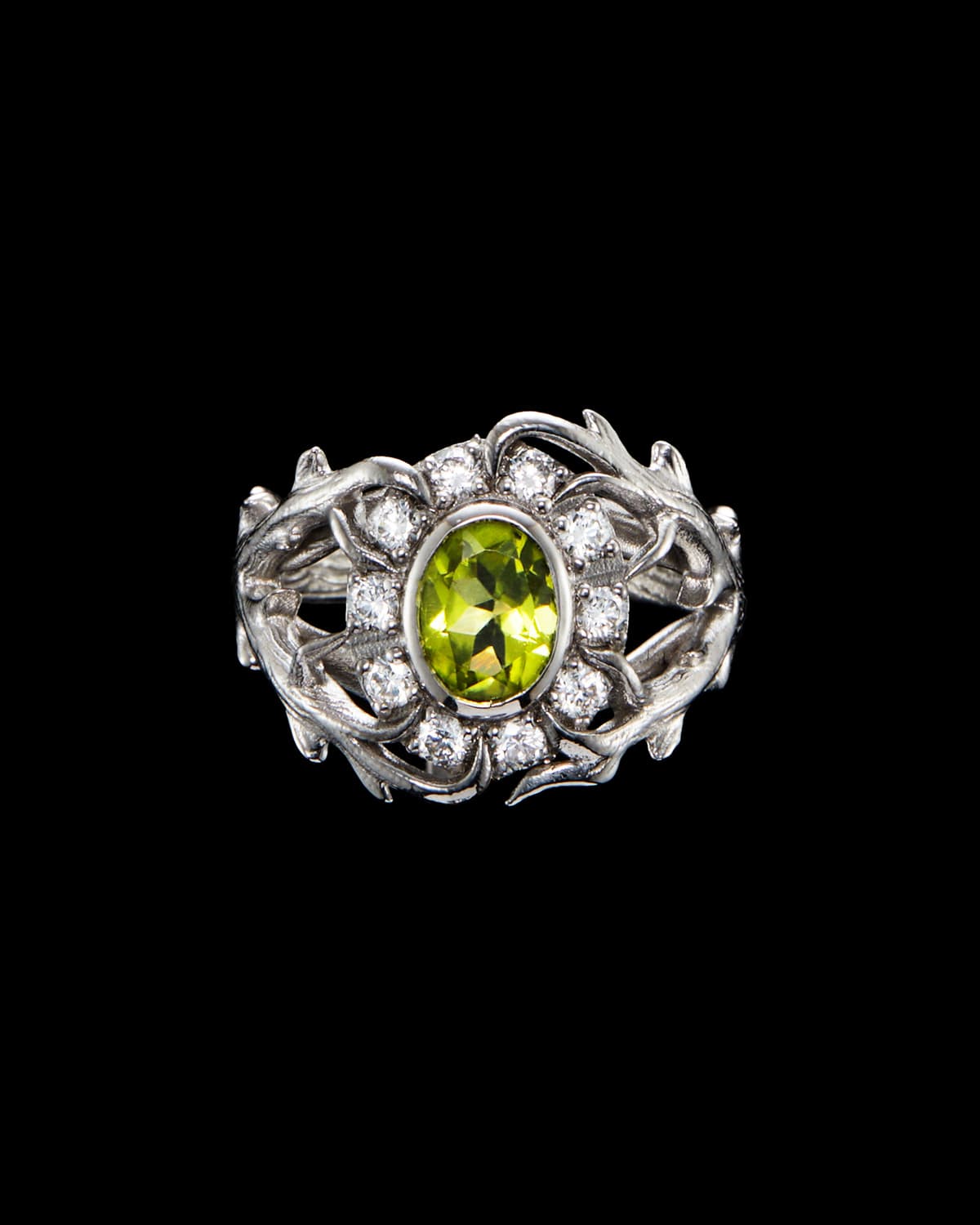 Secret Garden Halo Ring