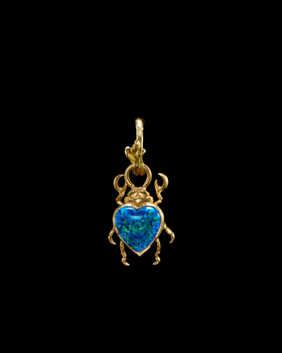 Beetle Hoop Earring-image-0