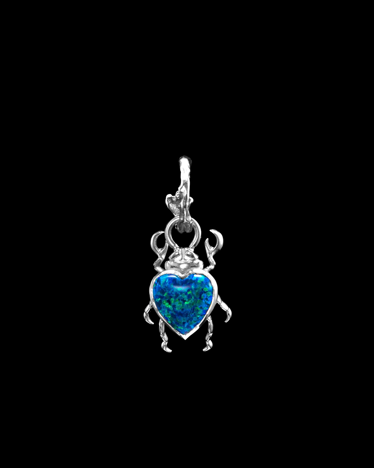 Beetle Hoop Earring-image-0