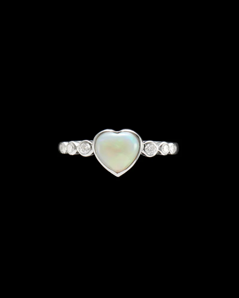 18K White Gold - Various stones