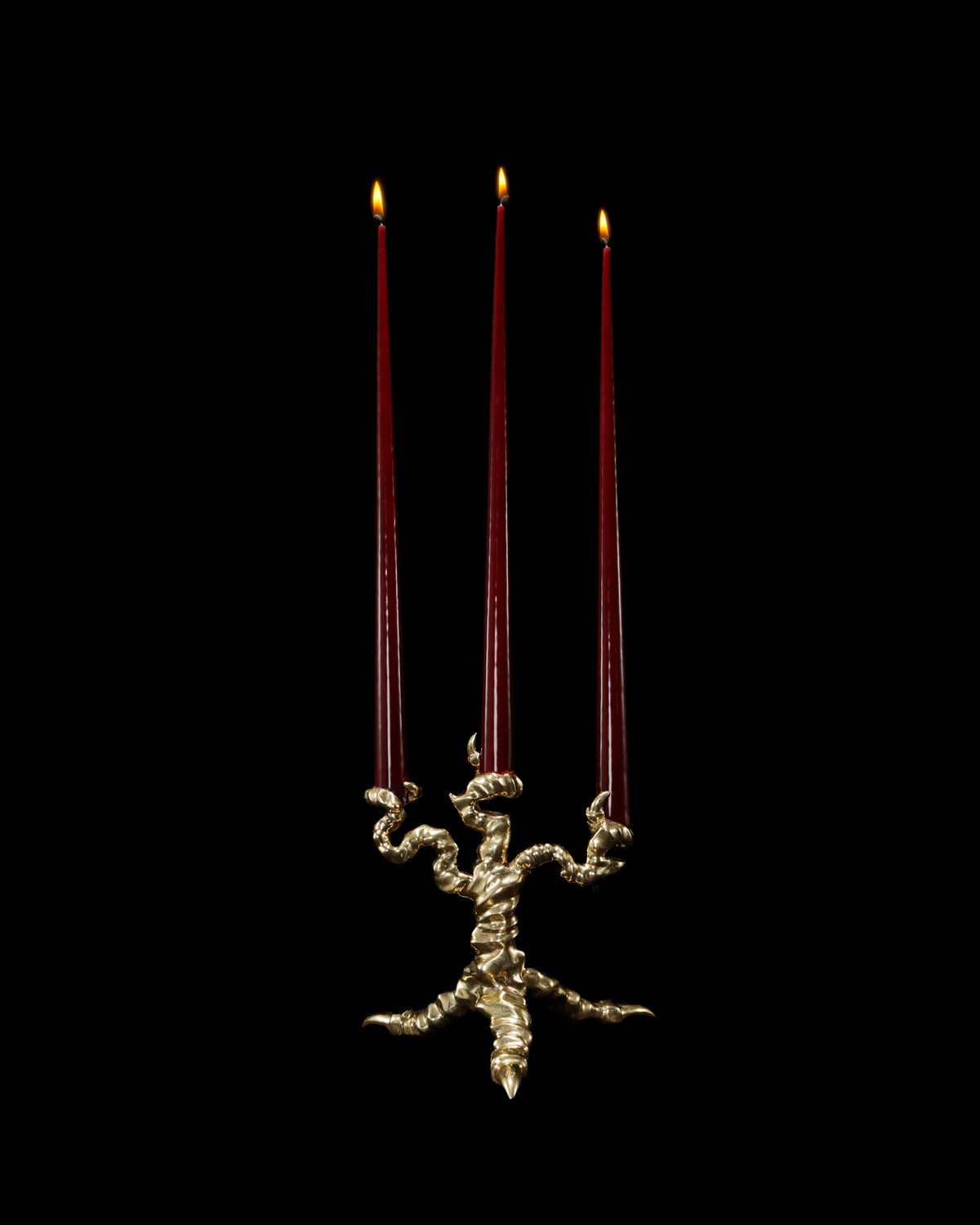 Entwined Claw Candelabra-image-0