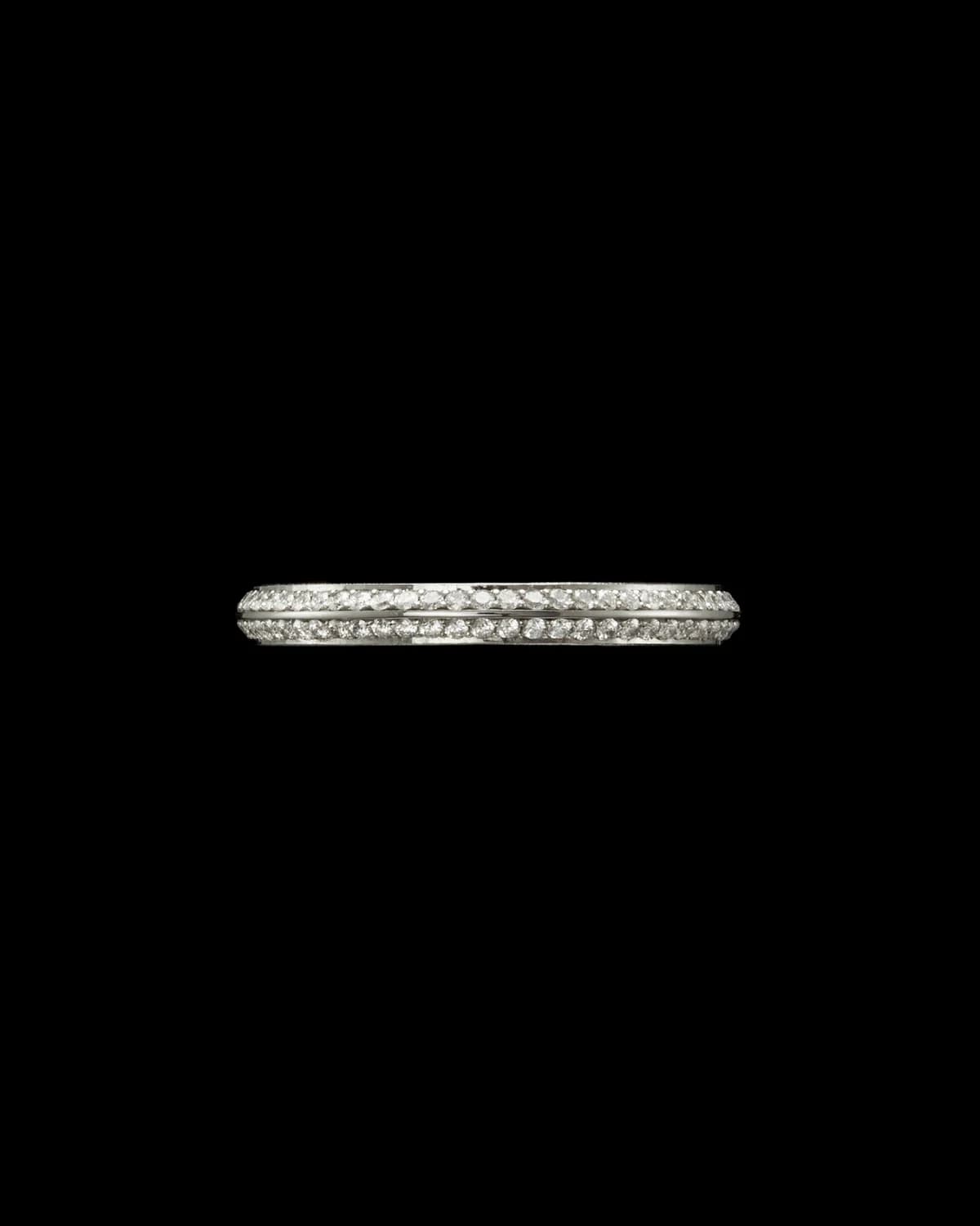 Captured Pavé Band 3mm