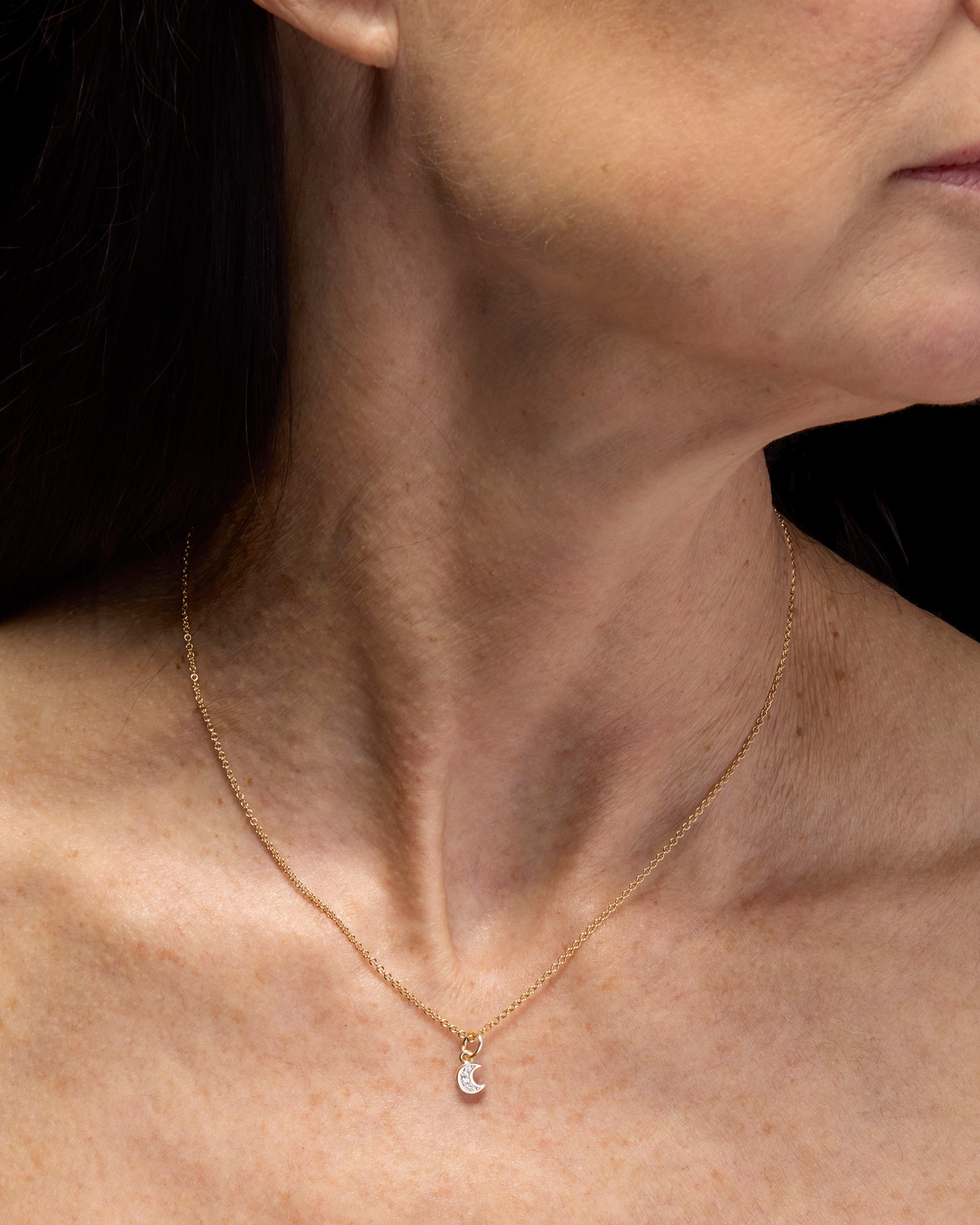 Moon Diamond Pendant-image-2