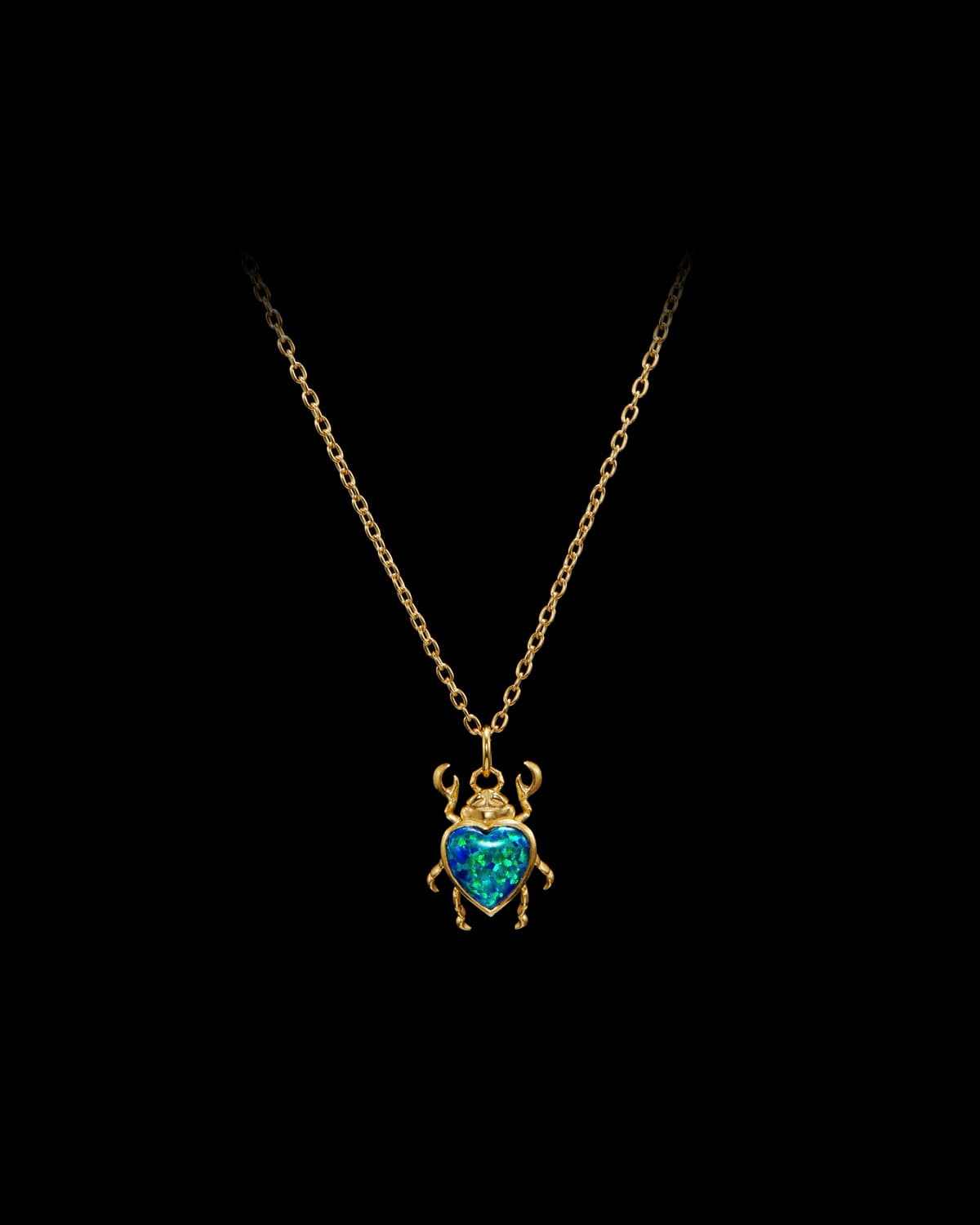 Beetle Necklace