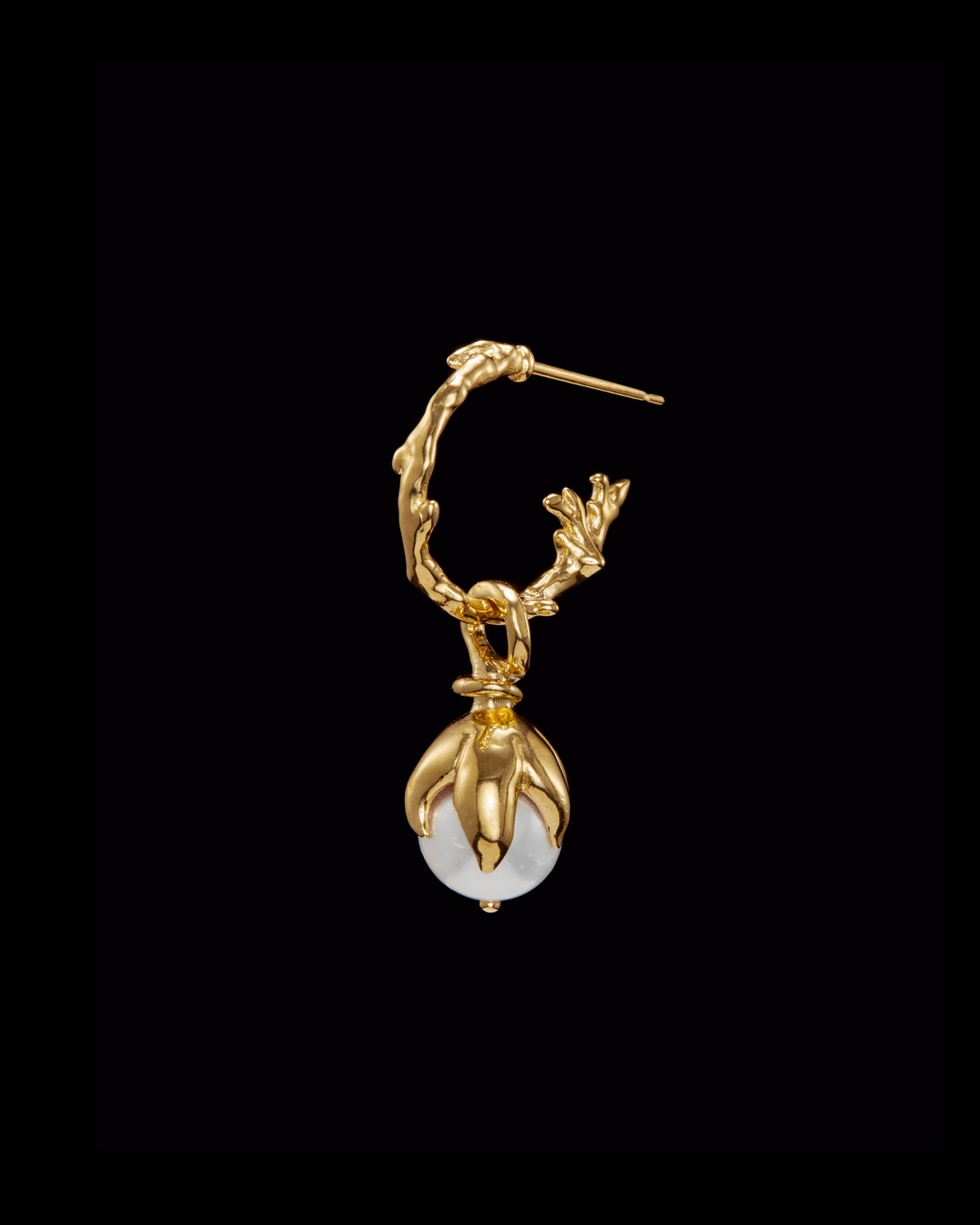 Bud Hoop Earring-image-1