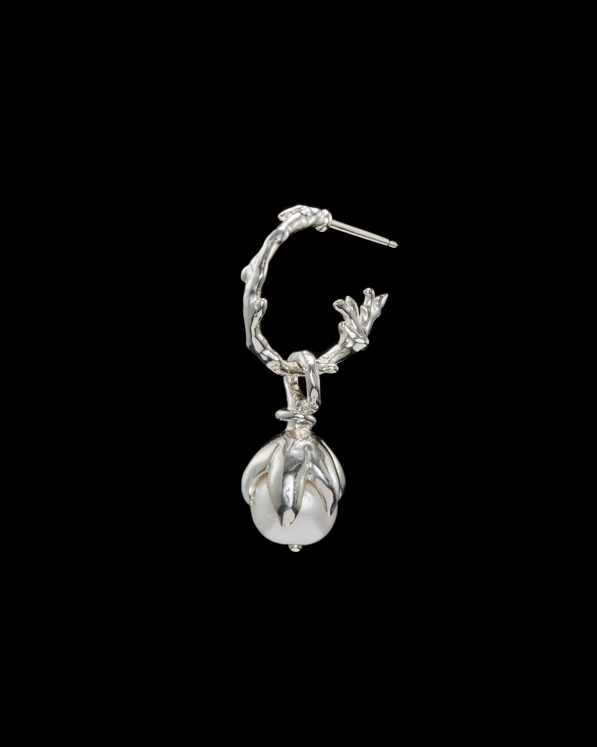 Bud Hoop Earring-image-1