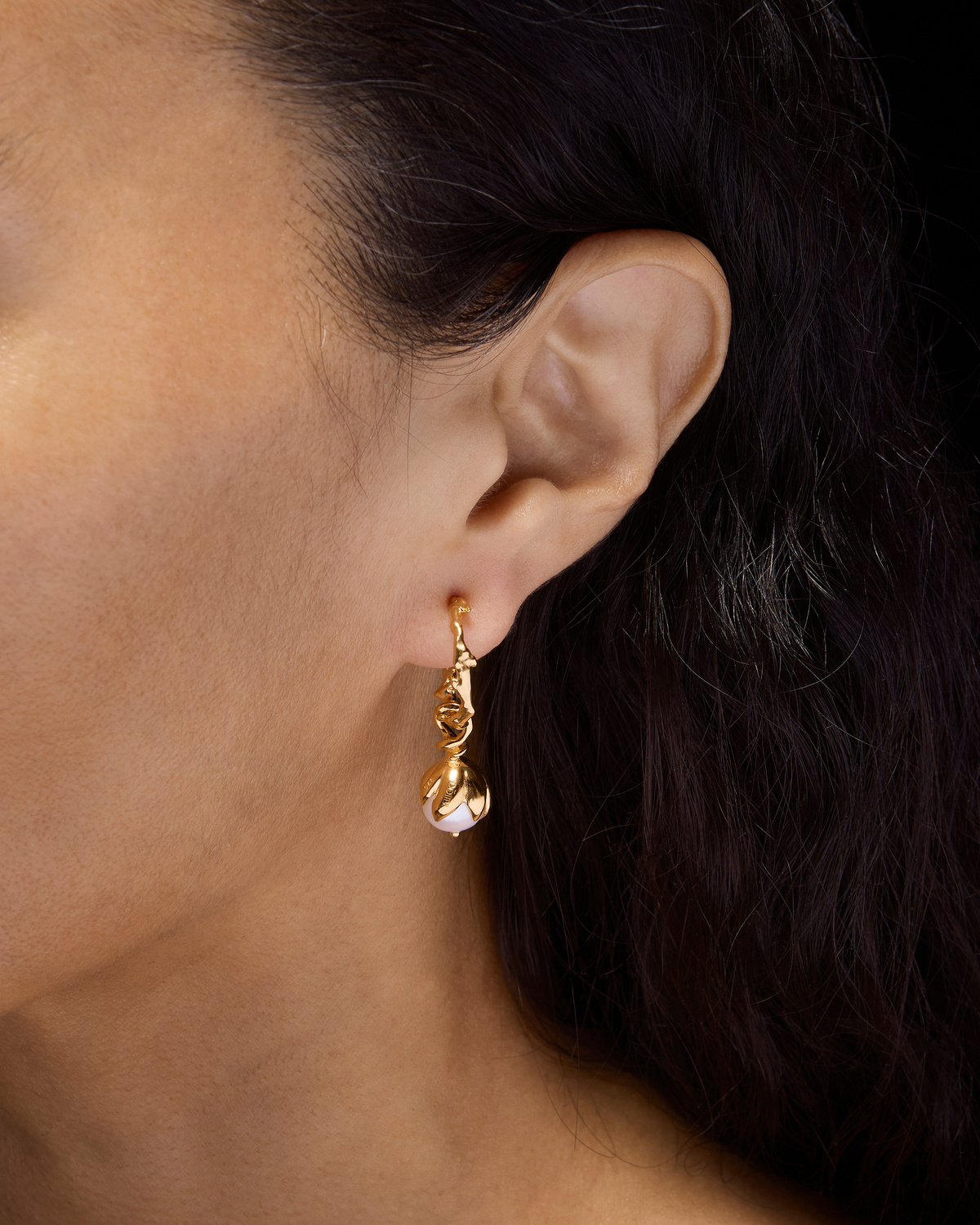 Bud Hoop Earring-image-2