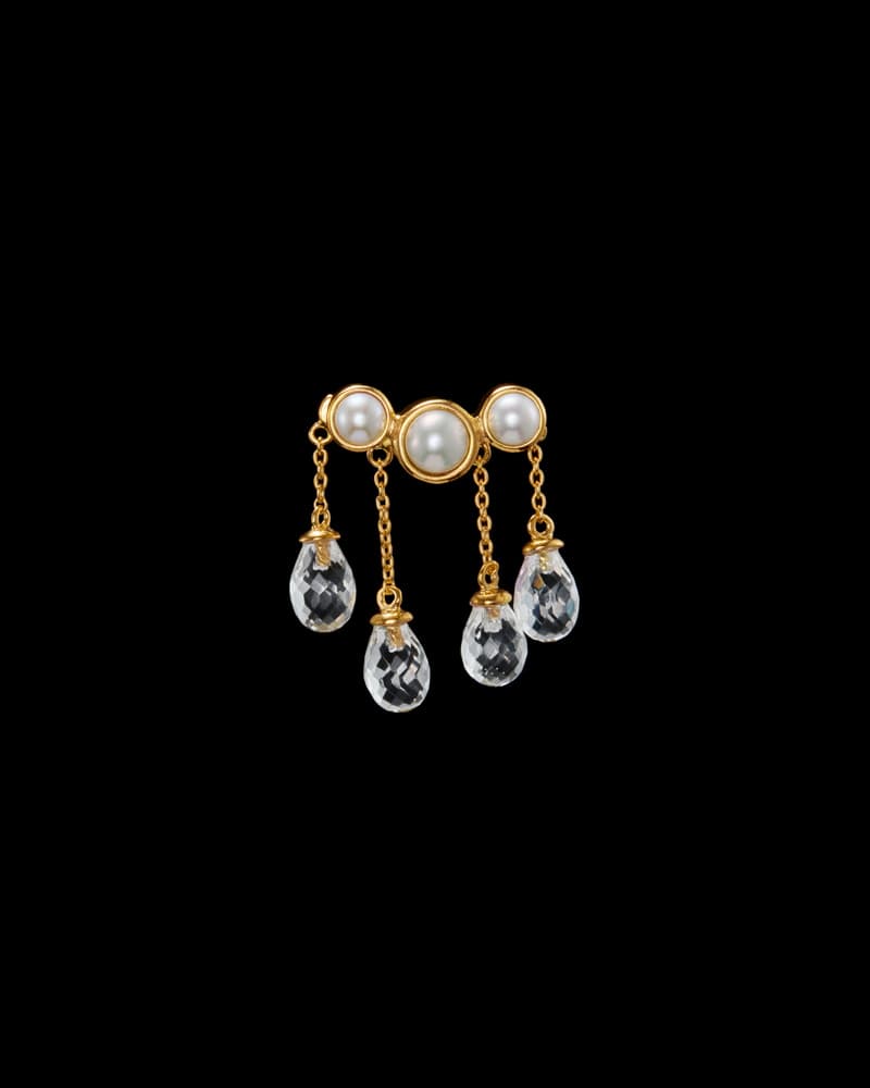 Gold-plated Silver - Various stones