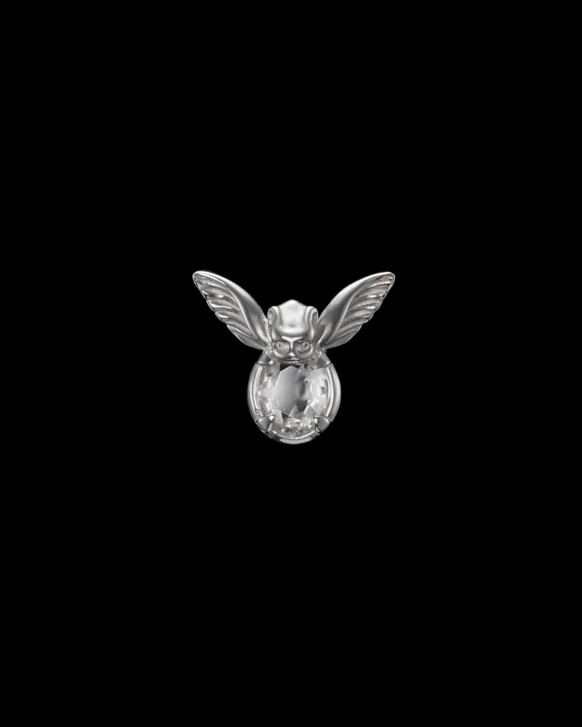 Tiny Gargoyle Ear Stud-image-0