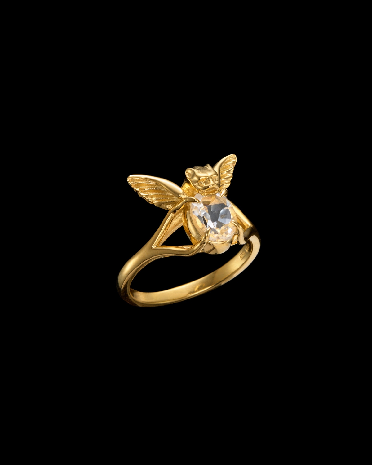Tiny Gargoyle Ring-image-1