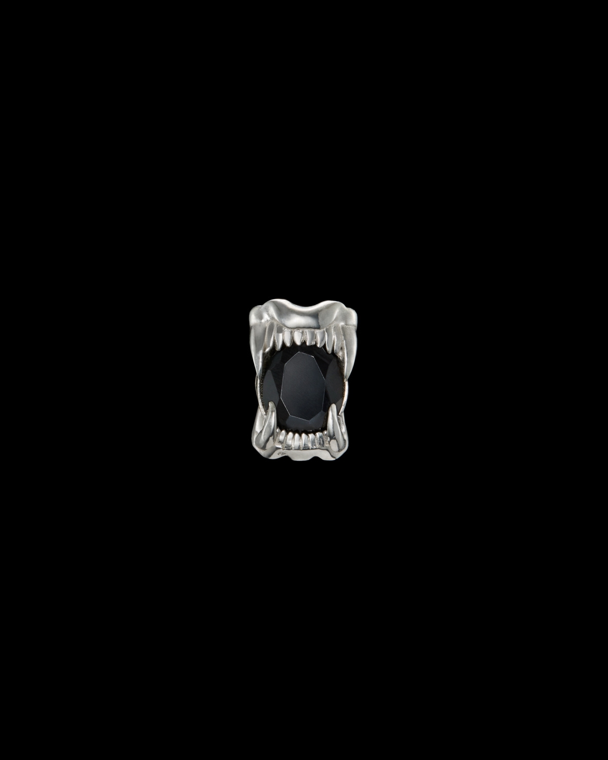 Tiny Jaw Stone Ear Stud-image-0