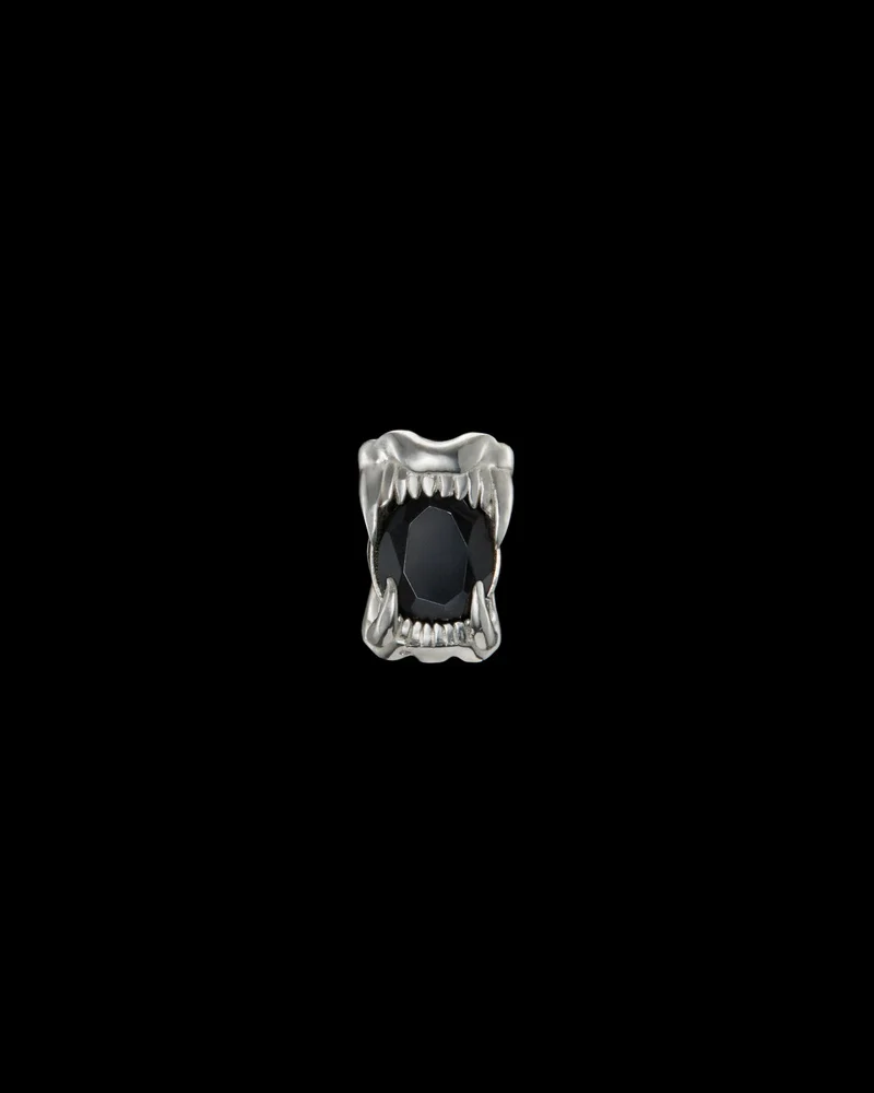 Silver - Black Spinel