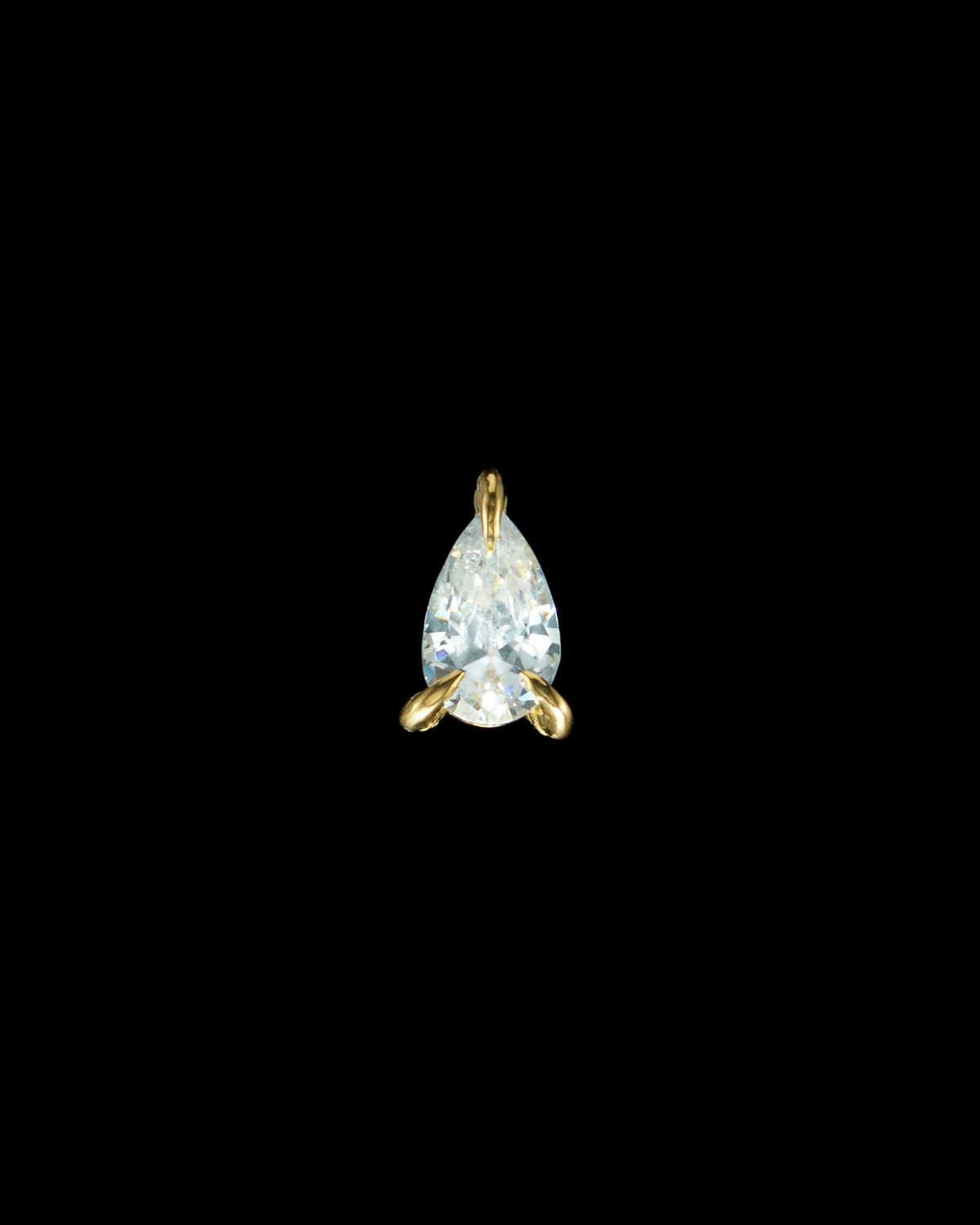 Dragon Cathedral Diamond Ear Stud-image-0