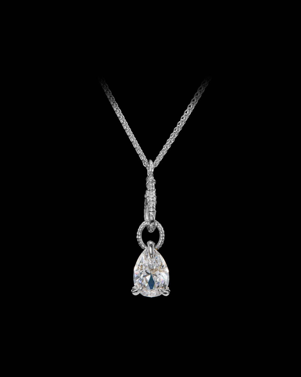 Dragon Cathedral Diamond Necklace