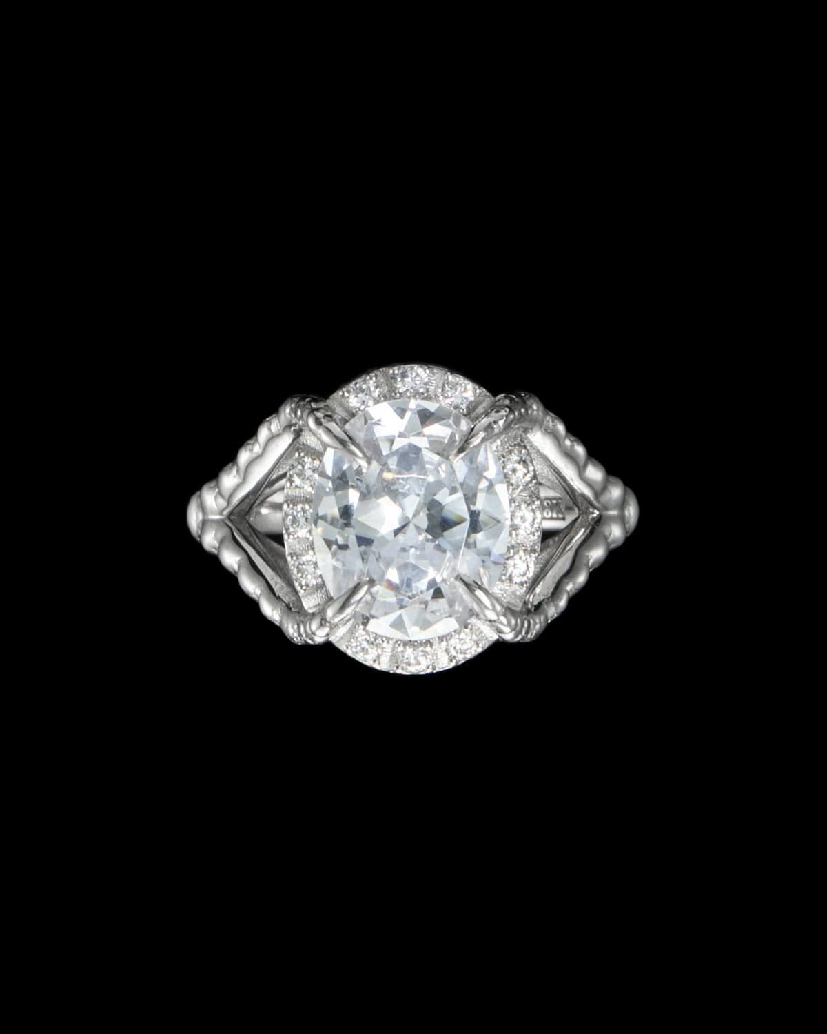 Dragon Halo Ring 3.0ct