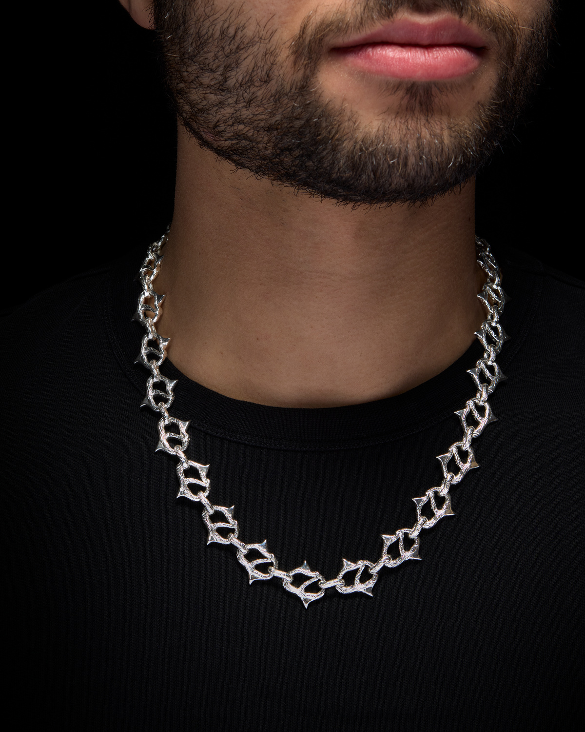 Thorn Chain Long Necklace-image-1