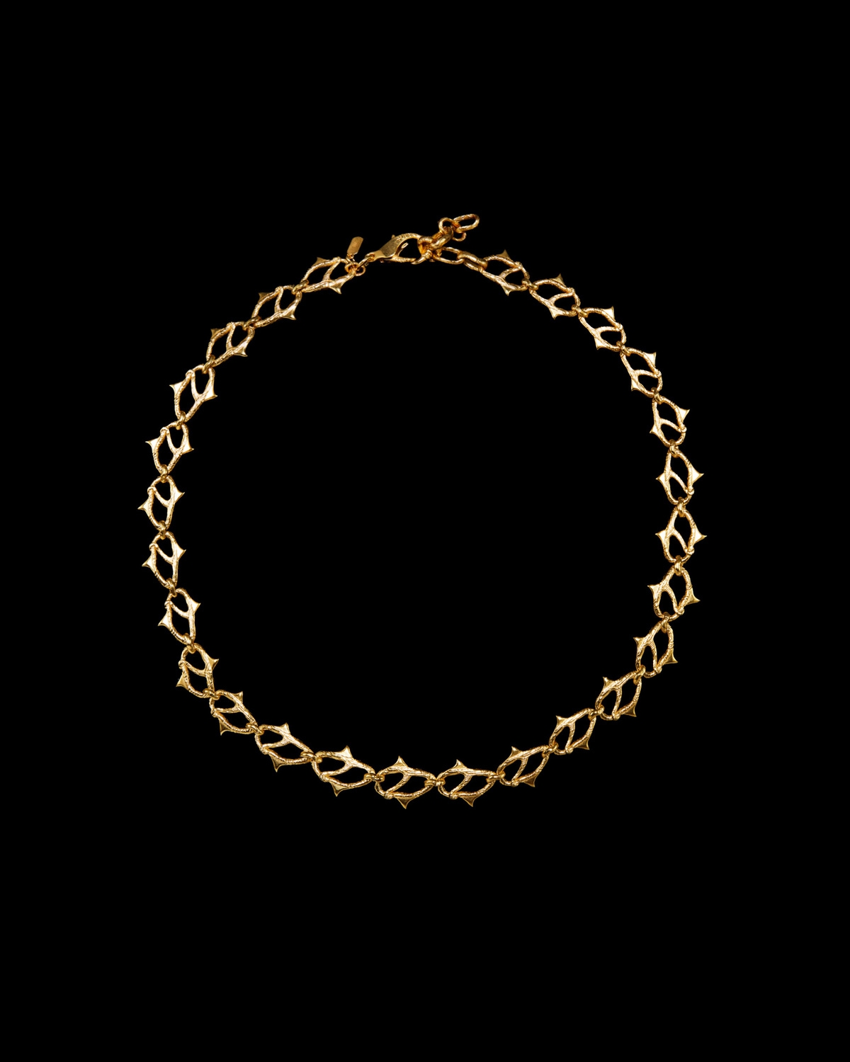 Thorn Chain Long Necklace-image-0