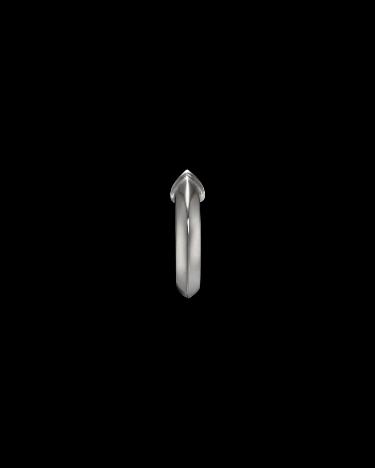 Knife Edge Hoop 14mm-image-1