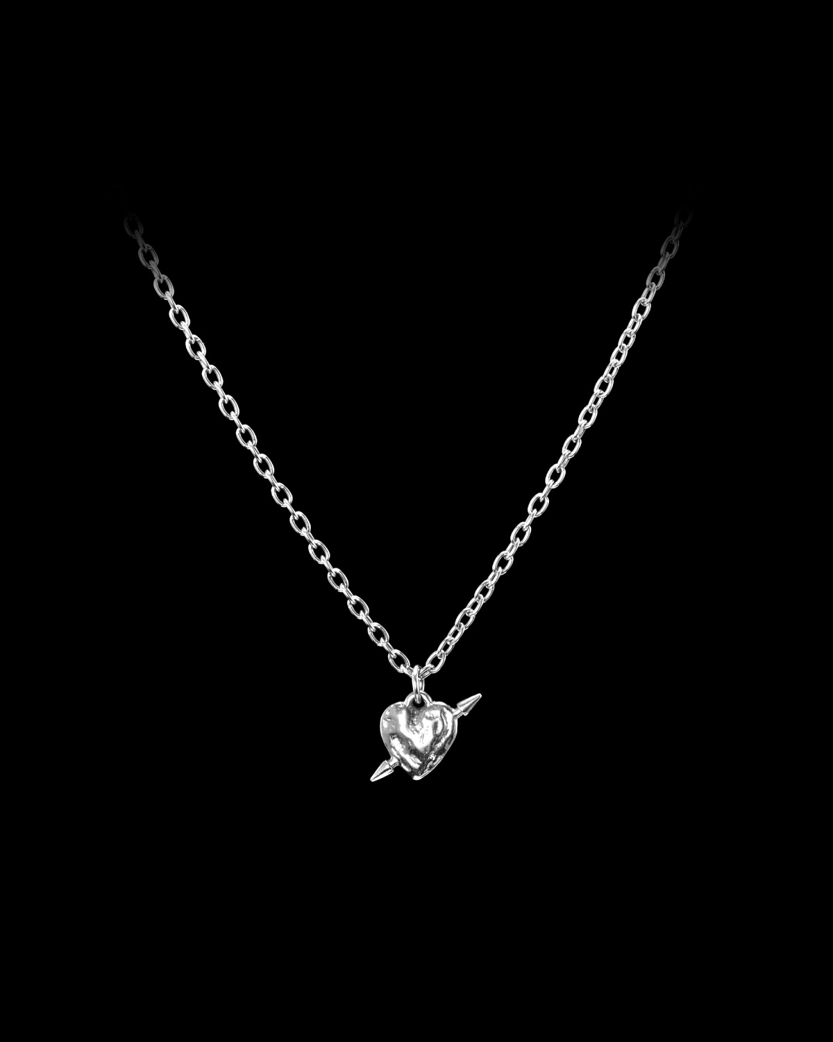 Tiny Tuvstarr's Heart Necklace-image-0