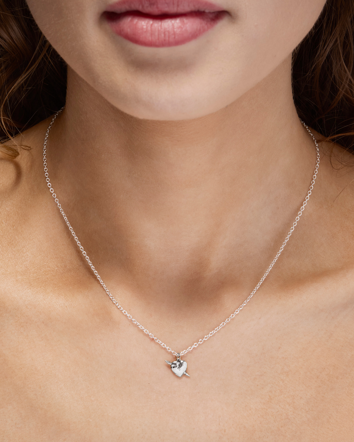 Tiny Tuvstarr's Heart Necklace-image-1