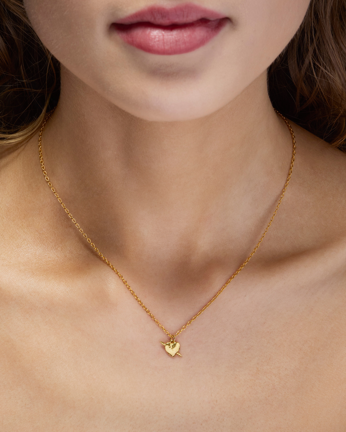 Tiny Tuvstarr's Heart Necklace-image-1