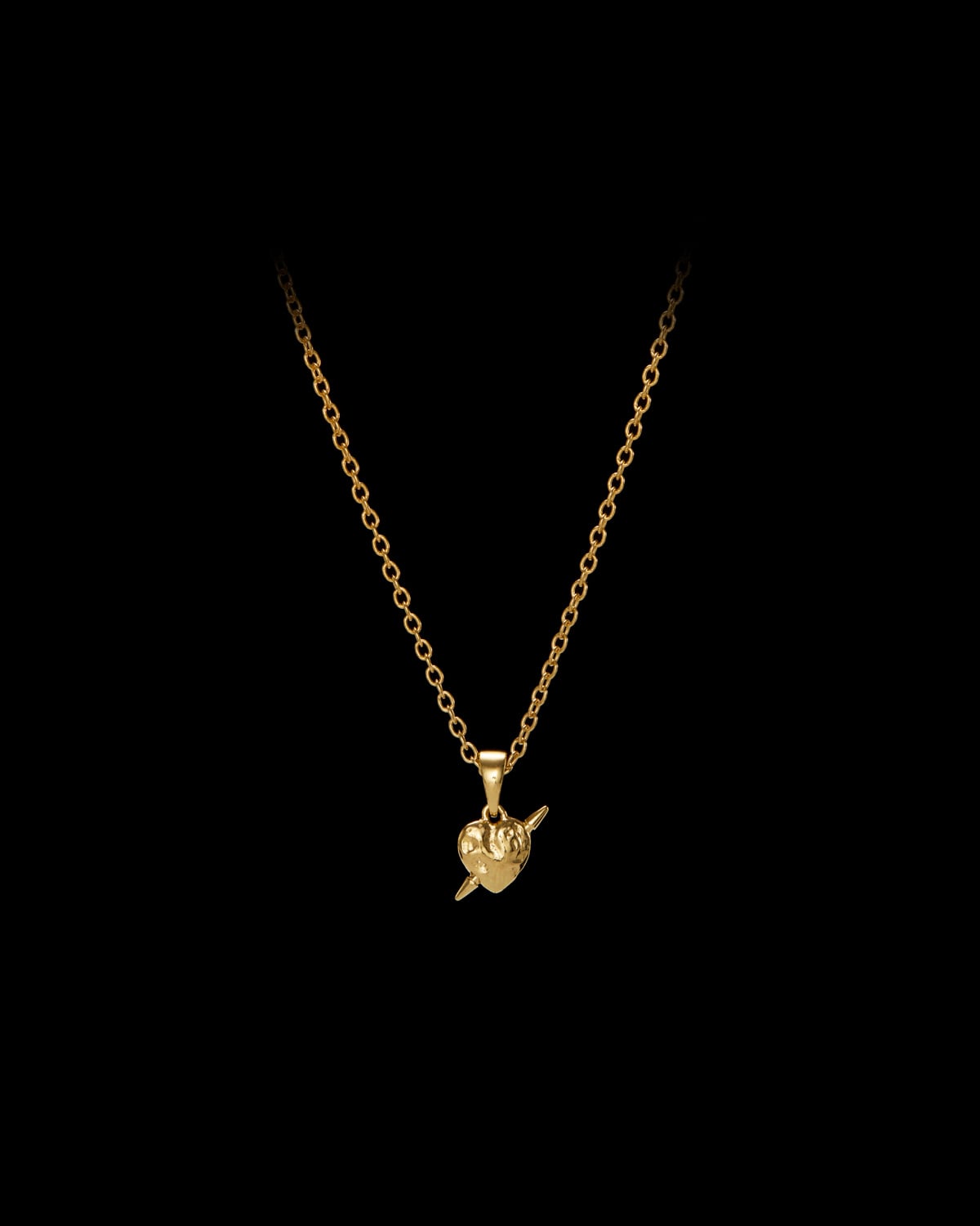 Tiny Tuvstarr's Heart Necklace-image-0