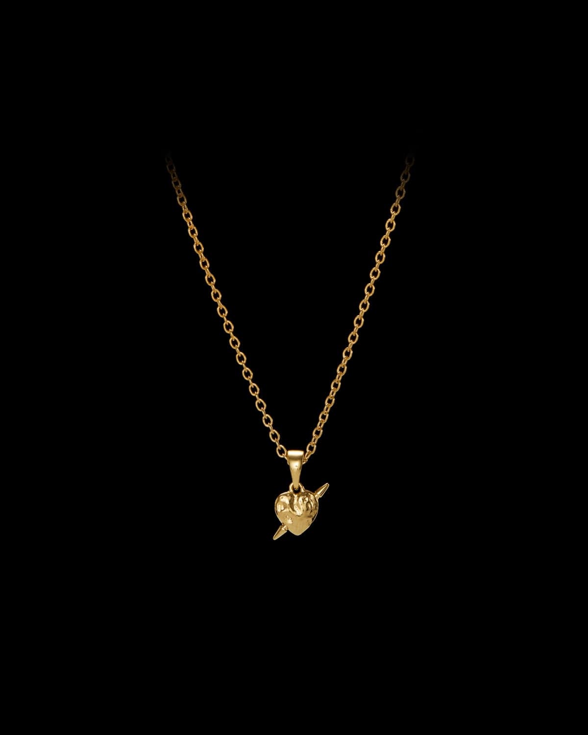 Tiny Tuvstarr's Heart Necklace