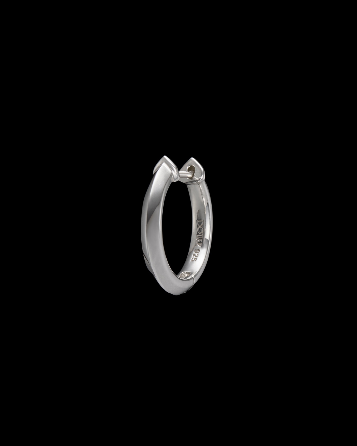 Knife Edge Hoop 18mm-image-0