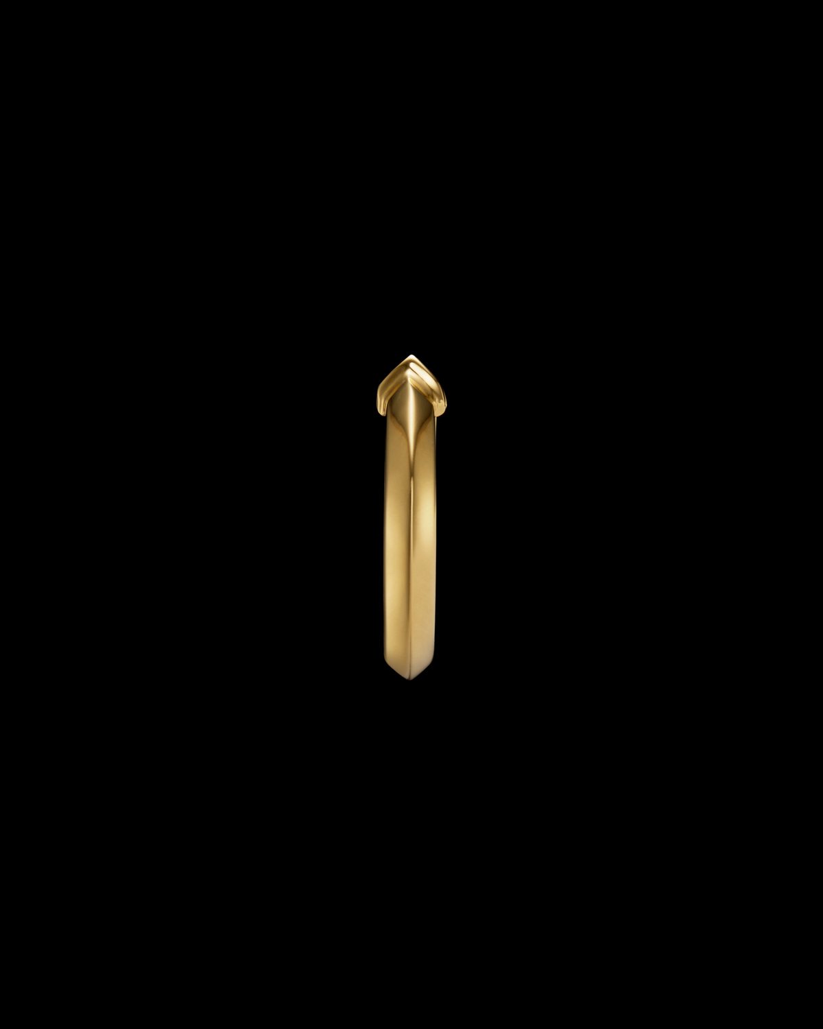 Knife Edge Hoop 18mm-image-1