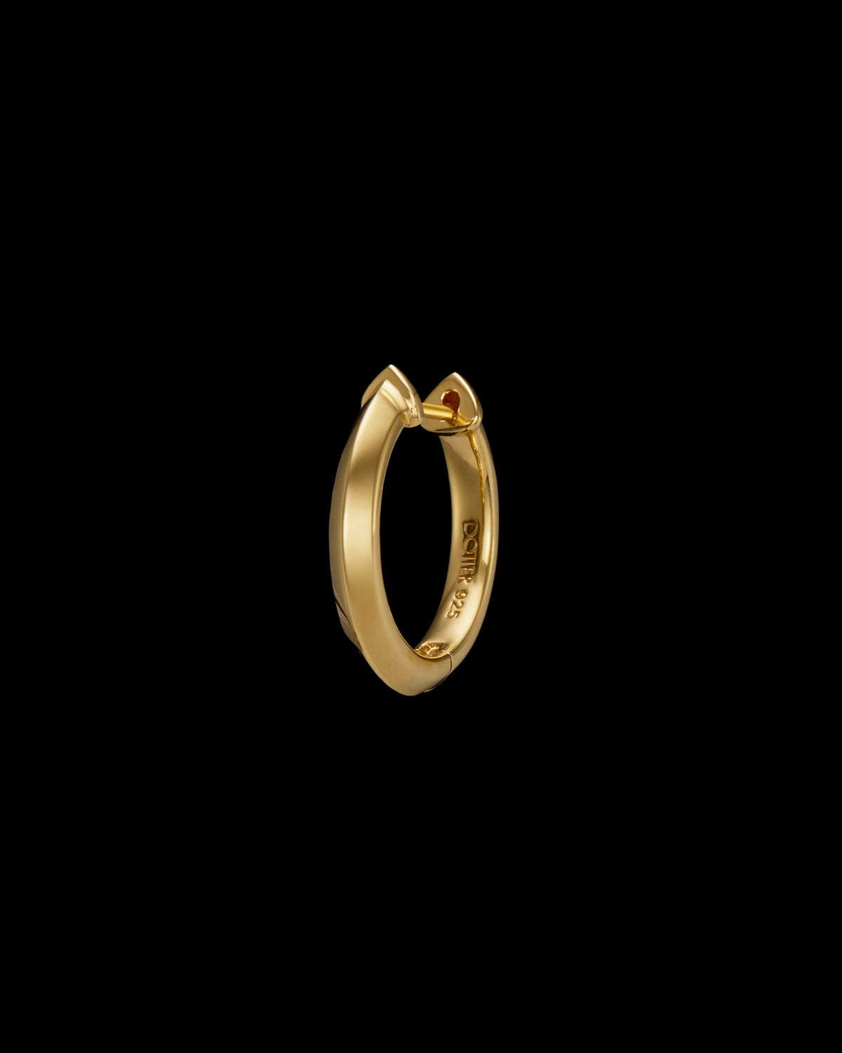 Knife Edge Hoop 18mm-image-0
