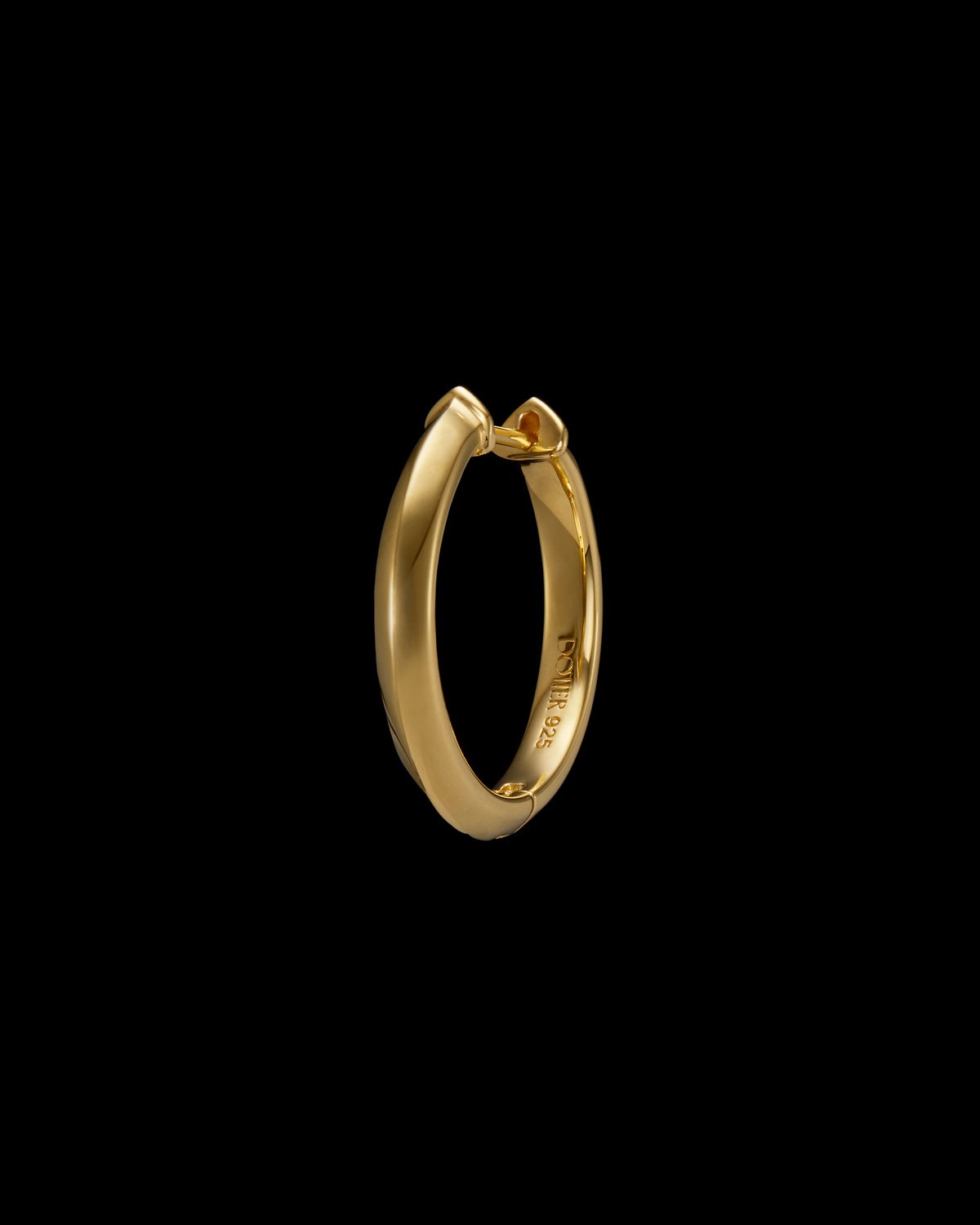 Knife Edge Hoop 22mm-image-0