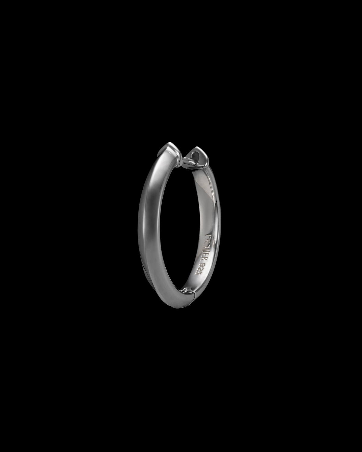 Knife Edge Hoop 22mm-image-0