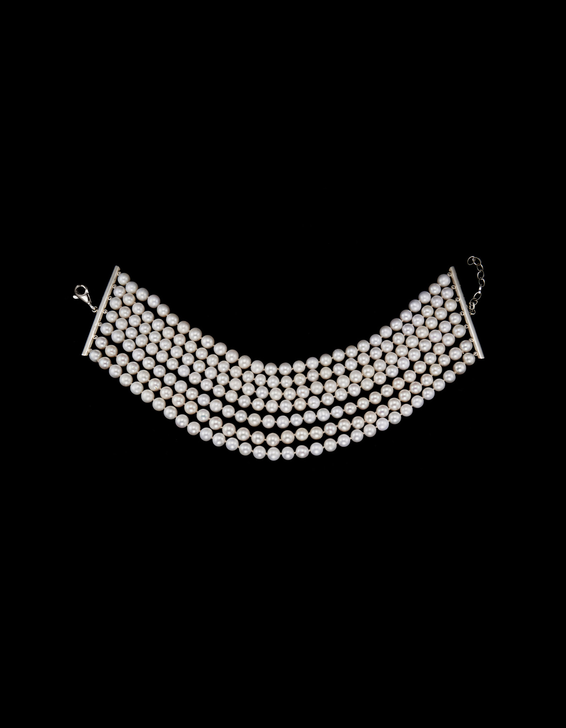 Pearl Choker 7 Strand-image-0