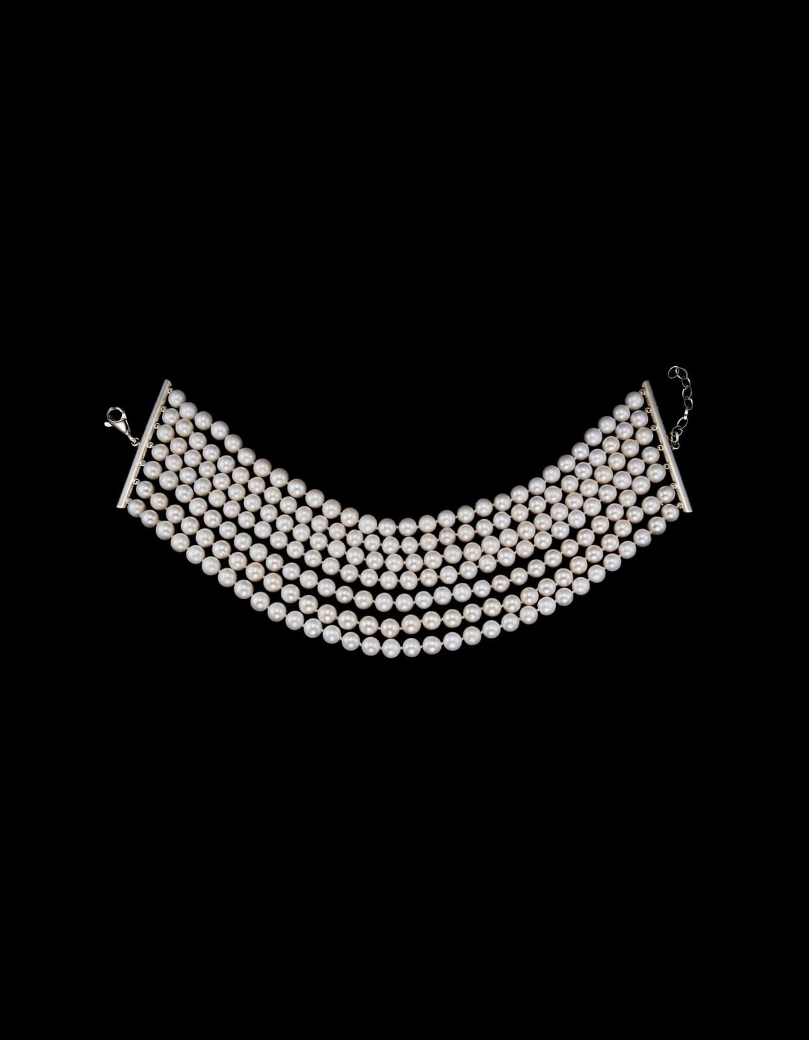 Pearl Choker 7 Strand