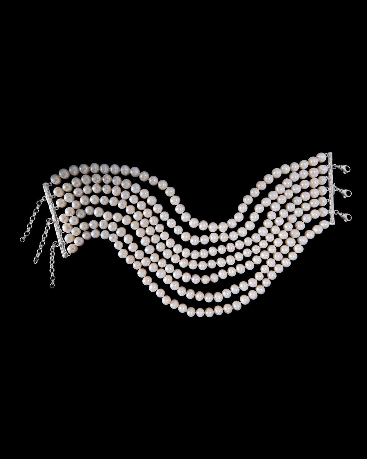 Pearl Choker 7 Strand