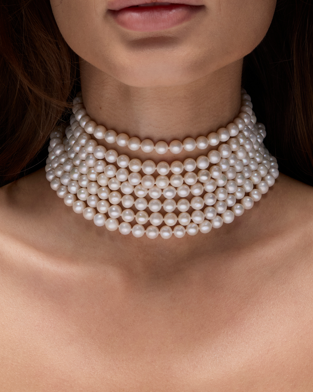 Pearl Choker 7 Strand-image-1