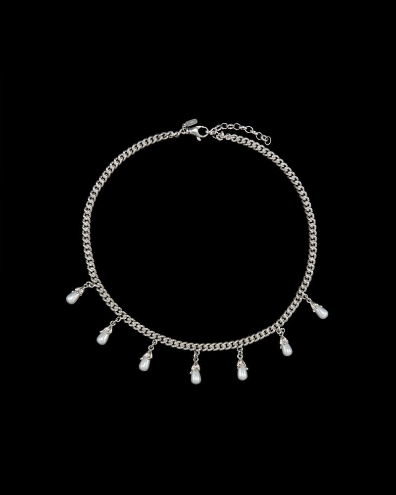 Silver - Glass Pearl