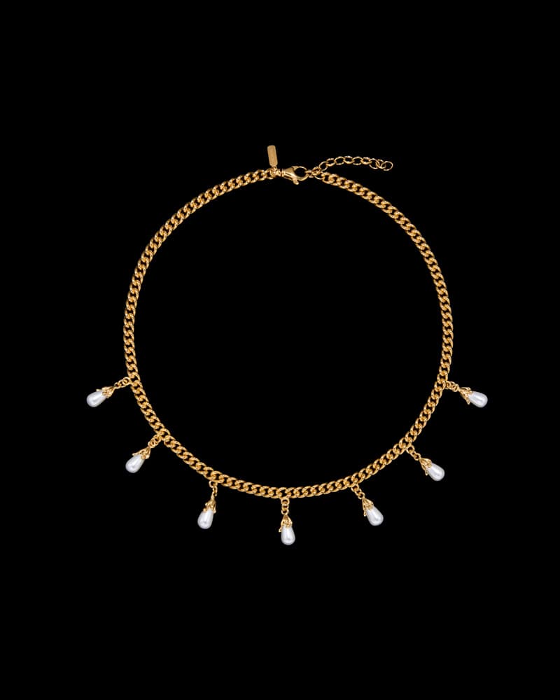 Gold-plated Silver - Glass Pearl