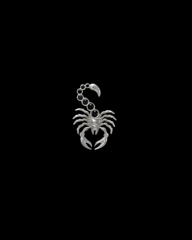 Silver - Black Spinel