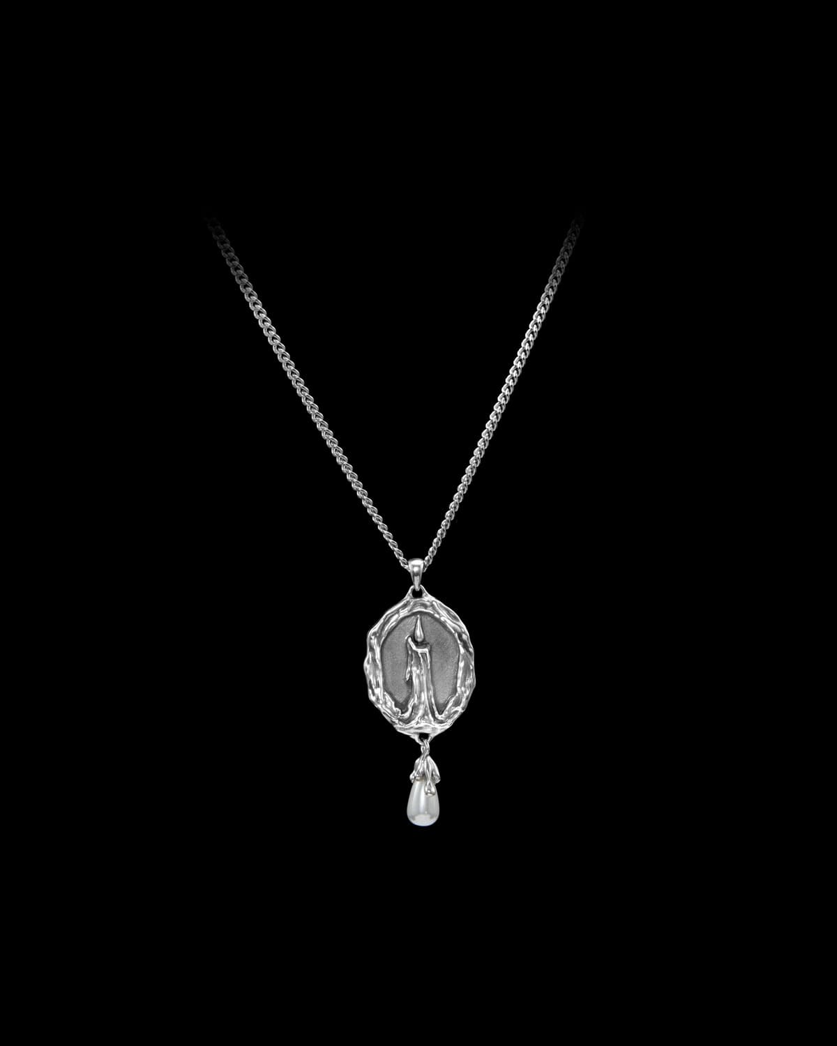 Burning Candle Necklace