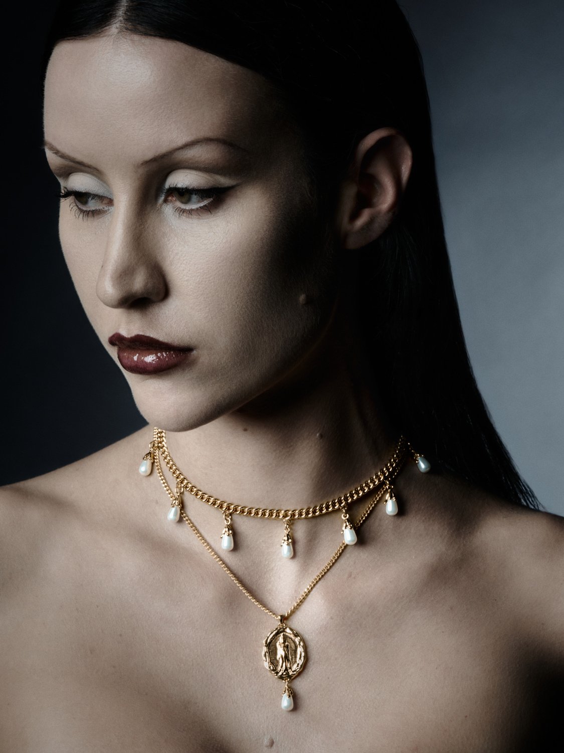 Burning Candle Necklace-image-2